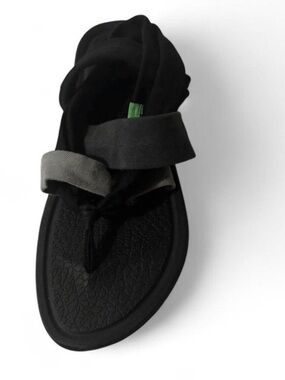 Sanuk Women’s Lightweight Yoga Sling 3 Black Sandals Size 7